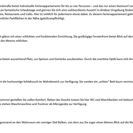 Atlantik - Strandstr 17, App 24 Апартаменты